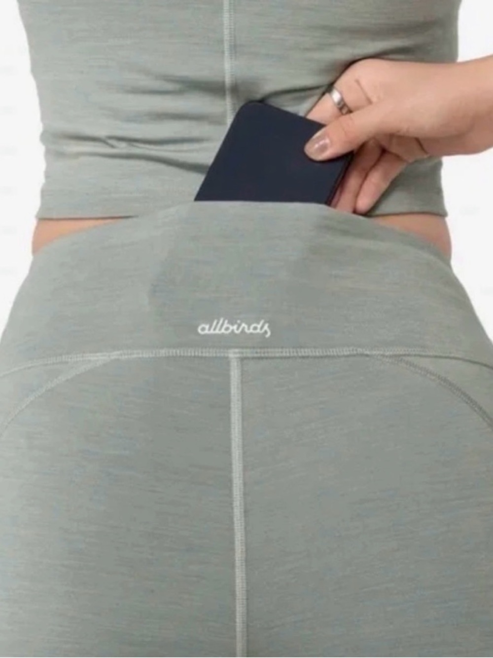 NWT allbirds Natural Leggings. - Picture 2 of 4